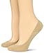 HUE Women's 2 Pair Pack Ultra Low Cut Liner Sock
