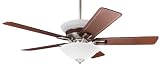 Hunter Fan 28482 54-Inch Piedmont Ceiling Fan, Brushed Nickel