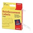 Avery Clear Self-Adhesive Reinforcement Labels, 0.25 Inches, Round, Pack of 200 (5721)