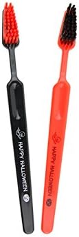 Tess Oral Health 4200 Halloween "Happy Halloween" Adult Toothbrush, Nylon Bristle (Pack of 432)