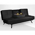 Design Sofa Schlafsofa Klappsofa 3-Sitzer, Liegefl�che 198x91cm, Klapptisch integriert