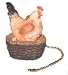 CHICKEN Hen Nest CEILING FAN PULL Chain Barn FARM Decor