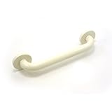 WingIts WGB5YS16BI Premium Series 16-Inch Length x 1.25-Inch Diameter Polyester (YS) Painted Stainless Steel Grab Bar, Almond (Biscuit)