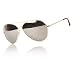 Dollar Shades Mirror Lens Aviator Sunglass (Gold Frame)