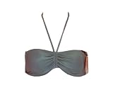 Raisins Radio Fiji Aqua Bandeau Swimsuit-top