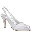 Nina Freya Silver slingback