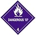 Warning Dangerous When Wet D10