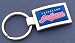 Cleveland Indians Curved Keychain