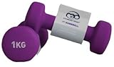 FITNESS MAD Neoprene Dumbbells 1kg