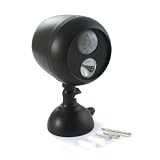 Mr Beams MB360 Wireless LED Spotlight with Motion Sensor and Photocell - Weatherproof - Battery Operated - 140 Lumens
