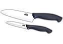 Cooks Concept 2-Piece Ceramic Santoku Paring Set