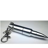 New 3d 8gb Bullet Flash Drive Usb Flash Pen Drive Memory F Silver