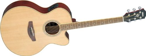 Yamaha CPX500II Medium-Jumbo Cutaway Acoustic-Electric Guitar Natural On Sale
