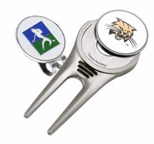 Ohio Bobcats Divot Tool Hat Clip With Golf Ball Marker Of 2)