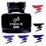Parker Super Quink Permanent Ink for Parker Pens, 2-oz. Bottle, Blue (3007100)