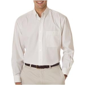 Buy Bill Blass Adult Wrinkle-Free, Stain Repellant Gingham Check Poplin (6868) by Bill Blass