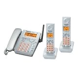 Panasonic �f�W�^���R�[�h���X�d�b�@ �e�@1��q�@2��GP32DWS(�V���o�[) VE-GP32DW-S