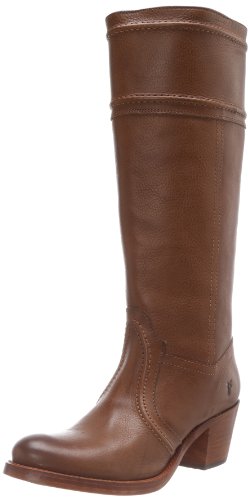FRYE Women's Jane 14L Pebbled Knee-High Boot,Taupe,7 M US On Sale
