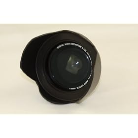 Professional 0.42x HD Super Wide Angle Panoramic Macro Fisheye Lens For The Panasonic HDC-TM900, SD800, SD900, HS900 TM700 TM750 Camcorder