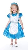 Enchanted Alice in Wonderland Child Costume Size Toddler