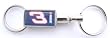 Dale Earnhardt Sr. # 3 Valet Keychain NASCAR
