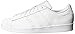 adidas Originals mens Super Star Sneaker, White/Core White/White, 8.5 US