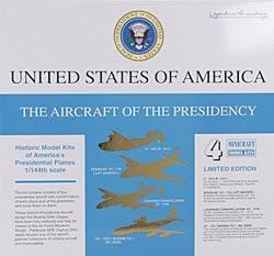 Minicraft 1:144 - Aircraft of the Presidency Set - MCR14486 by Minicraft Model Kits