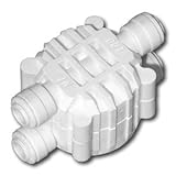 Automatic Shut-Off Valve with Quick-Connect Fittings For RO Reverse Osmosis