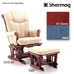 Buy Low Price Cozy Shermag Glider Finis Cherry, B000VBIHJO