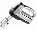 Kalorik HM-15248 200-Watt Chrome Hand Mixer, Chrome/Black