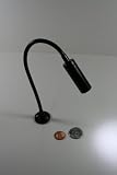 Map Light Chart Light Gooseneck 12 volt fixture Cool White Color 1 Watt LED for Car, Truck, Boat, RV and Aircraft applications