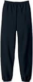 Hanes 7.8 oz Youth COMFORTBLEND EcoSmart Fleece Pant Black S