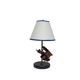Normande Bi-Plane Kids Desk Lamp, Blue