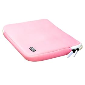 Fashion Netbook Neoprene Sleeve Case - Pink for Asus Eee PC S101 10.2-Inch Netbook