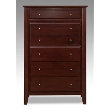 Modus Furniture City II Six Drawer Chest, Coco
