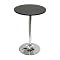 Spectrum Round Tea Table with Metal Base - Black (93719)