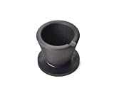 Graphite Torch 10 oz Mini Crucible with Base For Melting Casting Refining Gold Silver Copper Scrap Jewelry