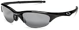 Oakley Men's Half Jacket Iridium Polarized Asian Fit Sunglasses