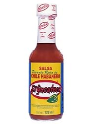 El Yucateco Red Salsa Picante de Chile Habanero Hot Sauce - 4 oz