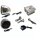 Office Products : PYLE PLMCA20 100-WATT MOTORCYCLE MOUNT AMP WITH DUAL WEATHERPROOF SPEAKERS & IPOD/MP3 INPUT