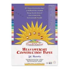 SunWorks Construction Paper, 58 lbs., 12 x 18, Gray, 50 Sheets/Pack
