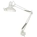 Twin Light Architect's Clamp-On Desk Lamp
