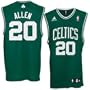 adidas Boston Celtics #20 Ray Allen Green Replica Basketball Jersey (XXX-Large)