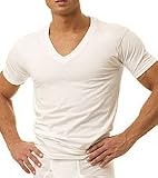  : Hanes Men's Classics V-Neck 3-pack, White, Medium