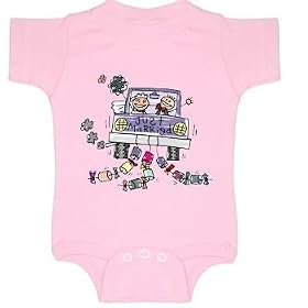 Just Married Wedding Car T-Shirt Baby Ultrasoft Onesie