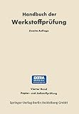 ISBN 9783662219904 product image for Papier- und Zellstoff-Prüfung (Handbuch der Werkstoffprüfung) (German Edition) | upcitemdb.com