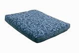 *RCTANGLE DOG BED MED BLUE