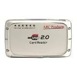 ABC Products® All in One USB Multi Digital Camera Picture Memory Card Reader Writer USB2.0 for SDHC SD-HC XD-H XD-M XD SD CF MS Memory Stick CompactFlash Secure Digital Extreme CF SmartMedia Smart Media Fuji Fujifilm Olympus Camedia Nikon Coolpix Canon Powershot Ixus Samsung Digimax Kodak Easyshare Panasonic Lumix Windows 98SE, ME, 2000, XP, Vista, 7 and Mac OS V9.2 & above PLUG and PLAY Digital Photo Frame Transfer
