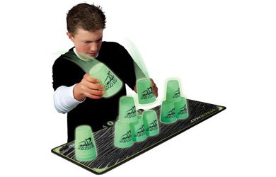 Childrens Toyshop  Third Party New : Glow in the Dark Speed Stacks