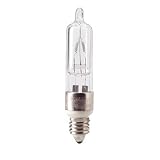 Eiko 49613 - Q500CL/MC-120V - Halogen JD Type 500 Watt, E11 Base (Mini Candelabra)
